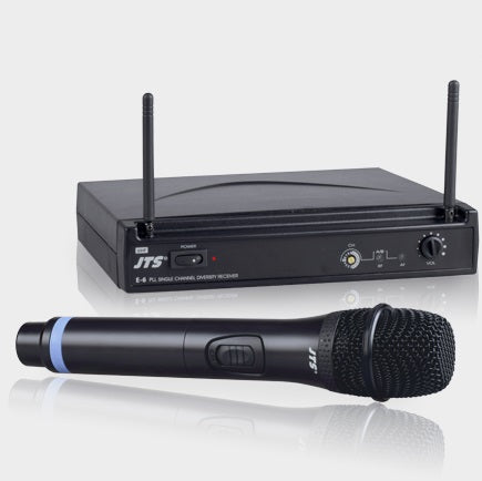 JTS E 6TH UHF PLL Wirless Microphone System Handheld Session Music