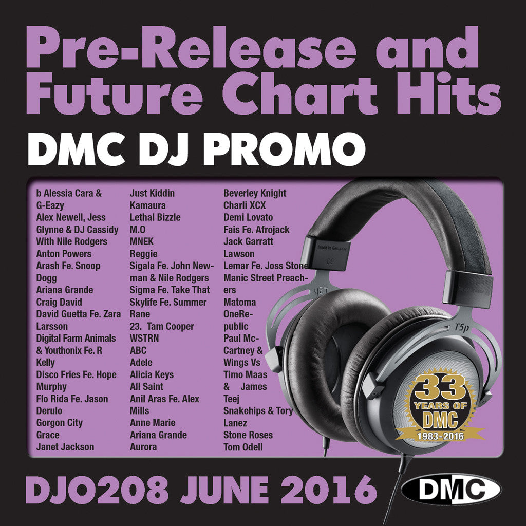 DMC DJ Promo 208 June 2016